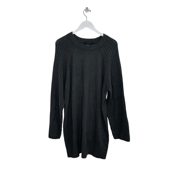 SANCTUARY Revolve City Girl Sweater Dress Knit Ribbed Size XL NWT $119 - Picture 1 of 4